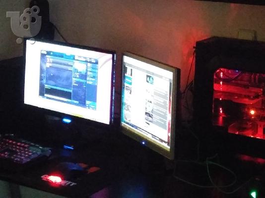 i7 4770K Ζ97 16GB SSD tower + LG Flatron E2260
