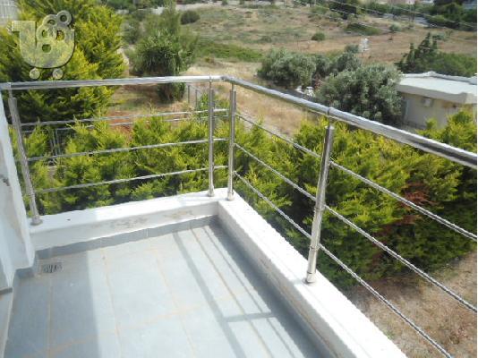 ΚΑΓΚΕΛΟ ΙΝΟΧ ΓΙΑ ΜΠΑΛΚΟΝΙΑ , ΤΑΡΑΤΣΑ , ΠΙΣΙΝΑ , ΣΚΑΛΕΣ . ΚΡΑΜΑ ΑΤΣΑΛΙΟΥ AISI304...
