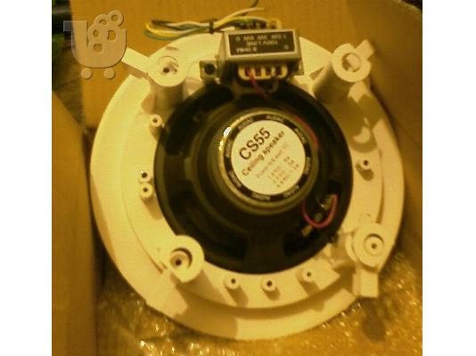Χωνευτό ηχείο ψευδοροφής CS55 100V/8Ω/6W