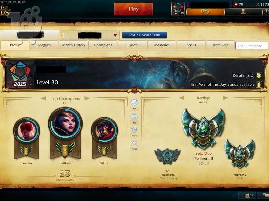 PoulaTo: Platinum II Account EUNE