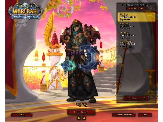 wow acc paladin k dk 80 lvl