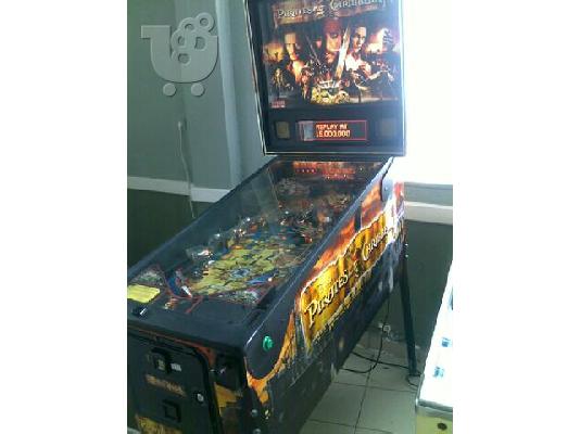 FLIPER ΦΛΙΠΕΡ PINBALL φλιπερακι PIRATES OF CARIBEAN