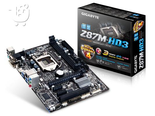 PoulaTo: ΕΥΚΑΙΡΙΑ! Μητρική Gigabyte Z87M-HD3 (1150/Z87/DDR3)