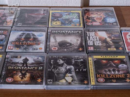 ps3 Fat 120GB HDD + 2 controllers + 14 games