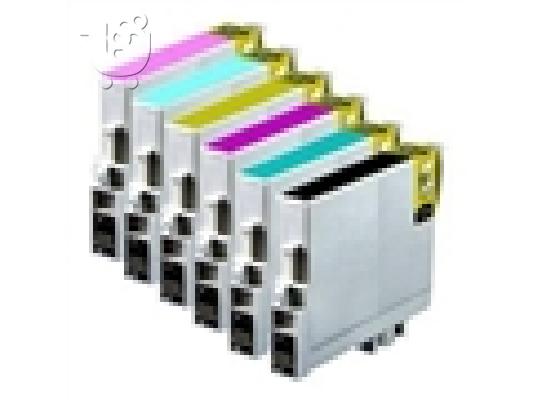 PoulaTo: ΜΕΛΑΝΙΑ EPSON EPSON T0481-6 6 ΤΕΜ/ΧΙΑ