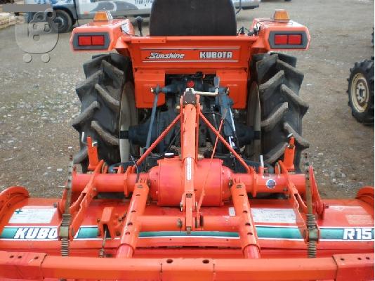 Τρακτεράκι Kubota L1-185 με 1,4μ φρεζα  Καραμανίδης