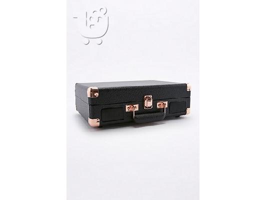 Πικάπ Crosley Cruiser Black and Rose Gold Vinyl Record Player
