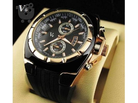 ΑΝΔΡΙΚΟ ΡΟΛΟΙ ΠΟΛΥΤΕΛΕΙΑΣ ( V6 ) sport watch!!!
