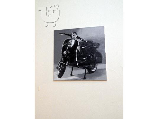 Πίνακας ζωγραφικής με θέμα Vespa