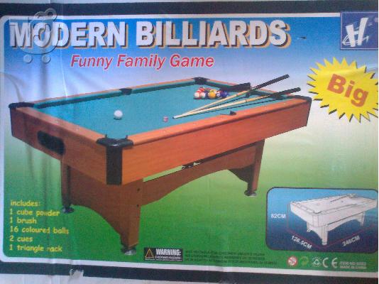 PoulaTo: MODERN BILLIARD,ΜΠΙΛΙΑΡΔΟ ΚΑΙΝΟΥΡΙΟ.