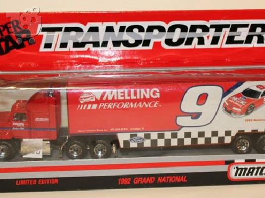 PoulaTo: MATCHBOX Μεταλλικές μινιατούρες Super Star Transporters Δεκαετίας '90s