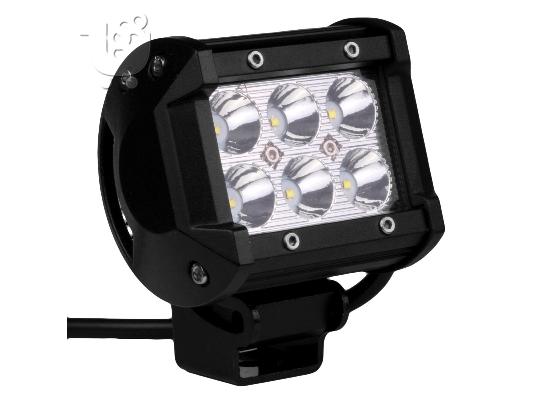 PoulaTo: Μπάρα Φωτισμού LED 18 Watt 10-30 Volt DC Ψυχρό Λευκό