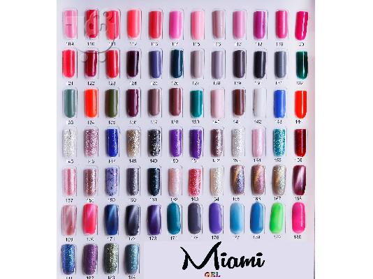 Ημιμόνιμα Βερνίκια Οικονομικά Miami Gel