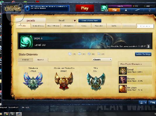PoulaTo: LoL account Eu Nortic & east - update**