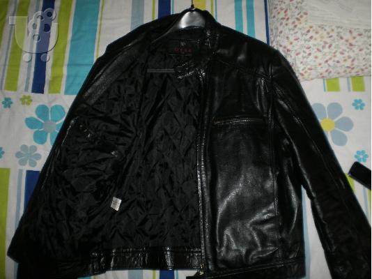 Δερμάτινο κοντό μπουφάν ECHTES LEDER (Large)
