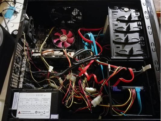 Πλήρες DESKTOP i5 (3.3GHz) 8GB RAM, GTX-750Ti, Samsung 24", SSD