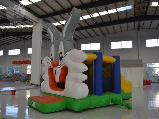 Φουσκωτο Παιδότοπου Επαγγελματικό Bugs Bunny