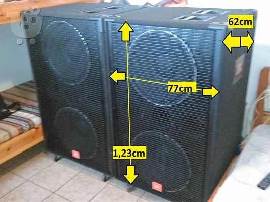 Επαγγελματικά Ηχεία JBL SR4719A SubWoofer 2400Watts