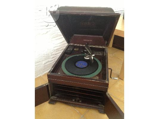 PoulaTo: ΓΡΑΜΜΟΦΩΝΟ VICTOR VICTROLA 1906