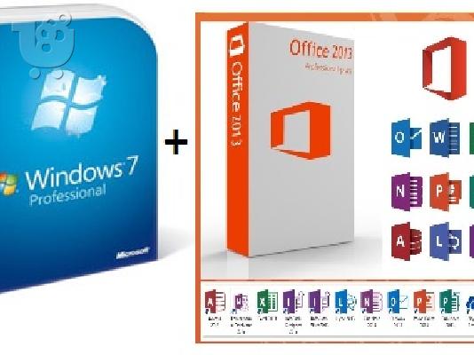 WINDOWS 7/8.1+OFFICE PRO PLUS 2013