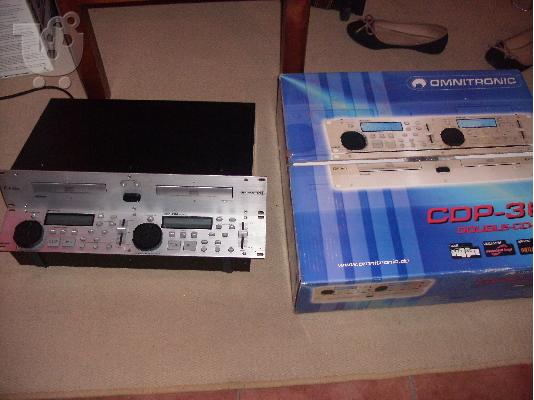 PoulaTo: omnitronic διπλό cd player