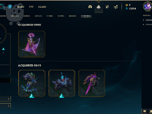 lol acc Leauge of legends