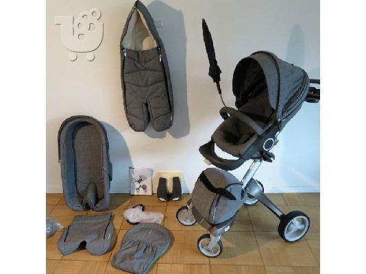 PoulaTo: 3 σε 1 Stokke Xplory V4 μωρό Καροτσάκι