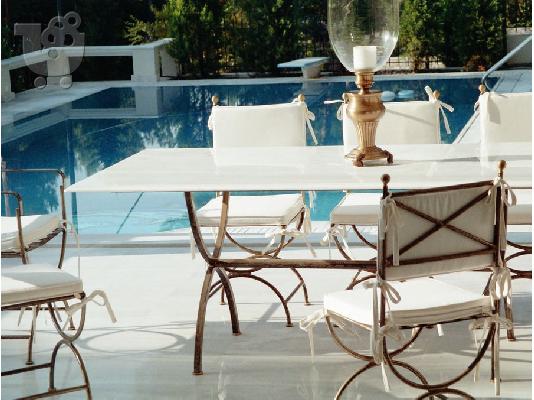Benches Rodos Παγκάκια Ρόδος Μαντεμένια Παγκάκια Ρόδος Σιδερένια Παγκάκια Ρόδος Cast Iron ...