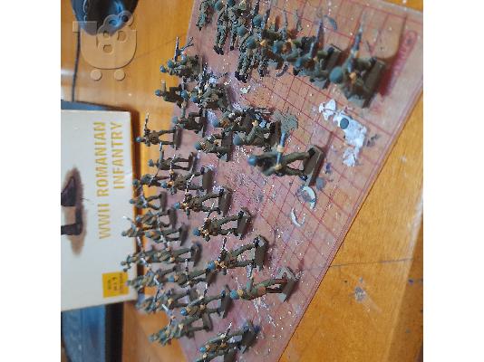 PoulaTo: 1/72 WWII ROMANIAN INFANTRY- 46 ΦΙΓΟΥΡΕΣ