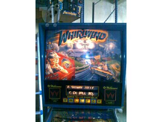 FLIPER ΦΛΙΠΕΡ PINBALL φλιπερακι WHIRLWIND