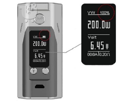 Original wismec reuleaux rx200 tc 200w box mod