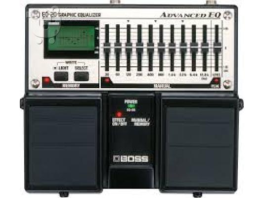 PoulaTo: BOSS EQ 20 CRAPHIC ECUALIZER