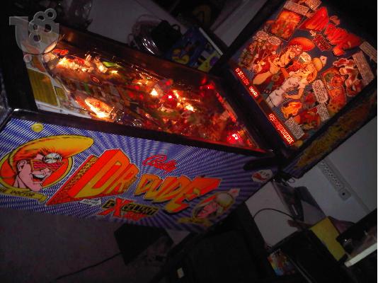 fliper φλιπερ pinball dr dude fliperaki φλιπερακια pinball machines