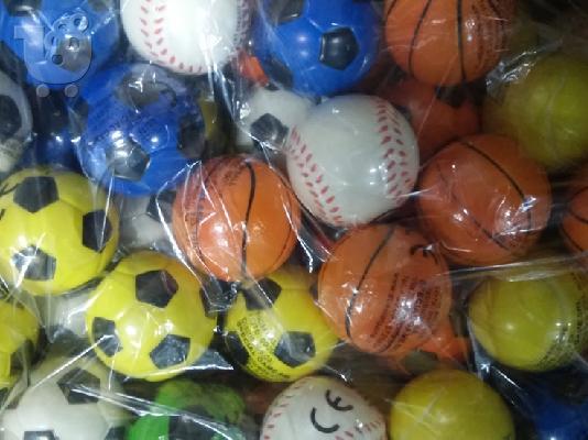 PoulaTo: Ελαστική μπάλα Sport Φ100 (100 τεμάχια)