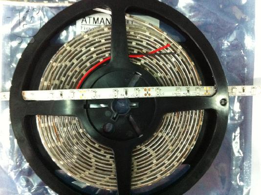 PoulaTo: Ταινία SMD LED 3528 Κόκκινη 12V