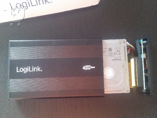 LogiLink Θηκη για εξωτερικο δισκο + τον σκληρο