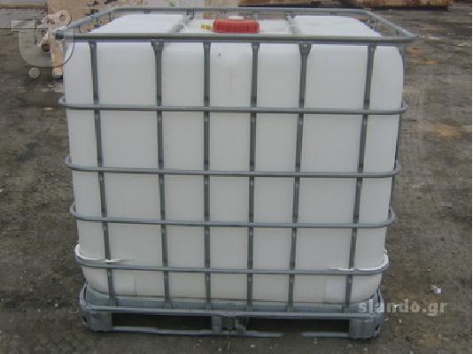 ΔΕΞΑΜΕΝΗ 1000 ibc tank