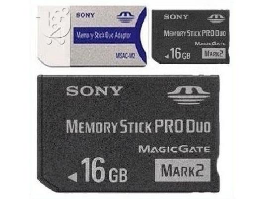 PoulaTo: 16GB SONY MEMORY STICK PRO DUO