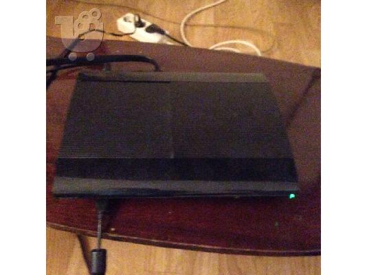 Πωλείται PS3! 125euro!!!!!Playstation3 με δύο μοχλούς  τιμονιέρα  σχεδόν αχρησιμοποίητη με...
