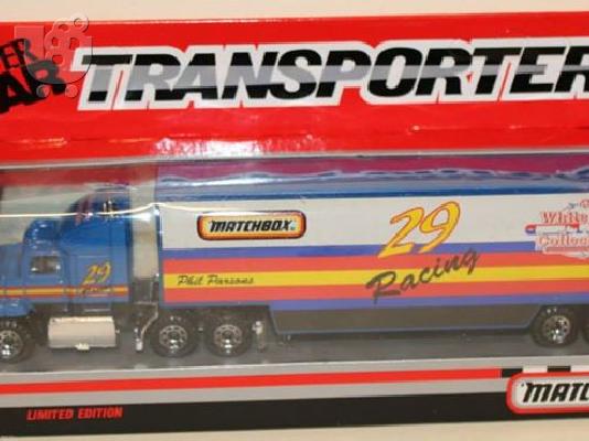 MATCHBOX Μεταλλικές μινιατούρες σειρά Super Star Transporters.