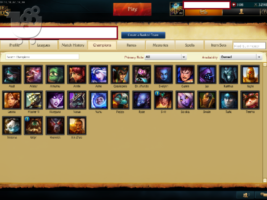 PoulaTo: League of legends account