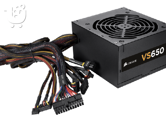 CORSAIR VS 650 KAINOYRGIO STO KOUTI 60 EΥΡΩ