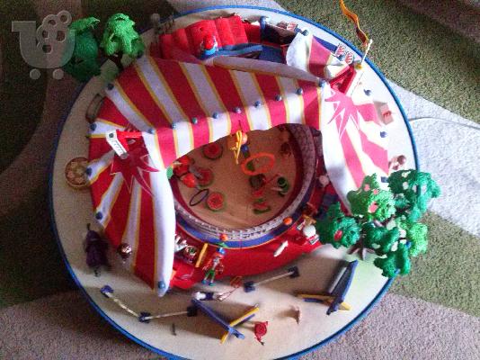 Playmobil Τσίρκο Συλλεκτικό κομμάτι με περιστρεφόμενη βάση...