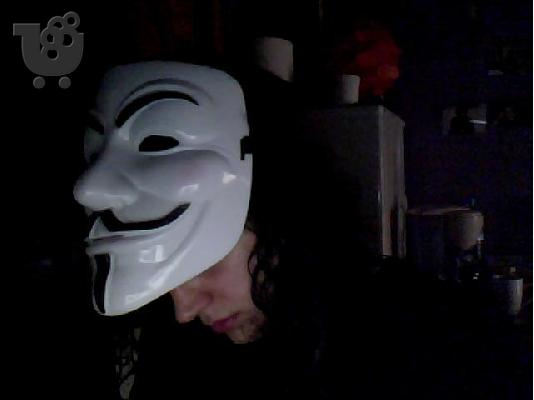 V for vendetta - anonymous masks μάσκα ανώνυμους