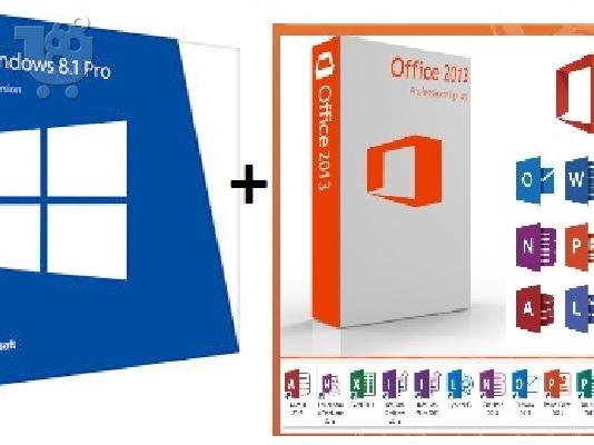 WINDOWS 7/8.1+OFFICE PRO PLUS 2013