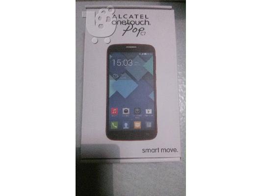 PoulaTo: ΠΩΛΕΙΤΑΙ ALCATEL ONE TOUCH POP C7 ΜΑΥΡΟ ΧΡΩΜΑ+ΘΗΚΗ