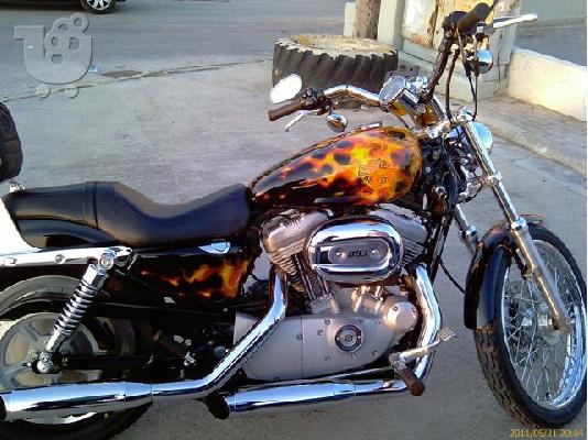 PoulaTo: HARLEY DAVIDSON XL 883 C Sportster; 883 Customer '07