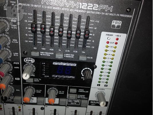 ΚΟΝΣΟΛΑ BEHRINGER XENYX 1222FX