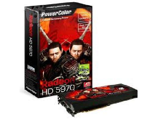 PoulaTo: ΕΥΚΑΙΡΙΑ RADEON 5970 (2GPU) MONO 250 EYRO