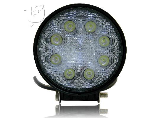 PoulaTo: Προβολέας LED 24 Watt 10-30 Volt DC Ψυχρό Λευκό